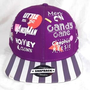 In Living Color 1990 Novelty Hat Snapback  Cap Adult One Size Adjustable Purple